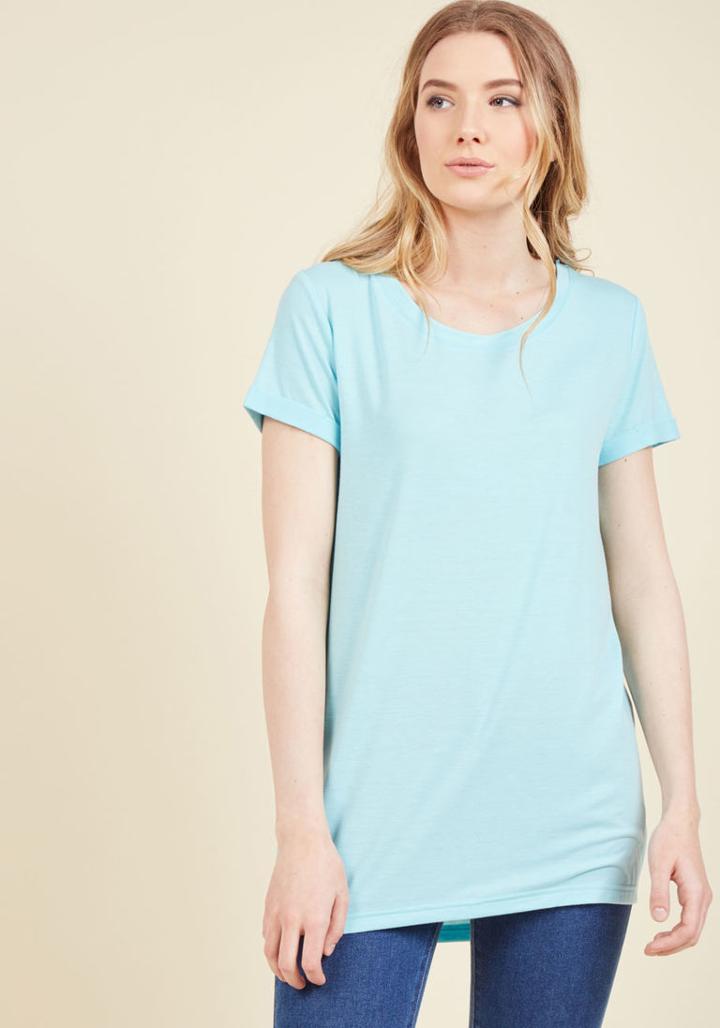  Simplicity On A Saturday Tunic In Aqua In M