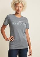 Modcloth Rebel-rouser Graphic Tee In 2x