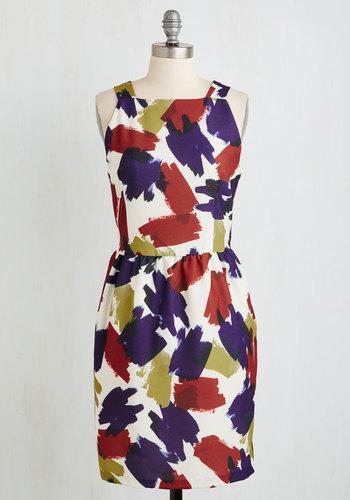 Dearcreaturesinc Brush Into Print Dress