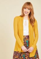  Officewear Official Cardigan In Curry In M