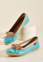 Modcloth Back In A Splash Rain Shoe In Turquoise