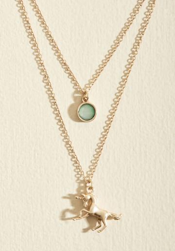 Modcloth Fairytale Your Friends Necklace