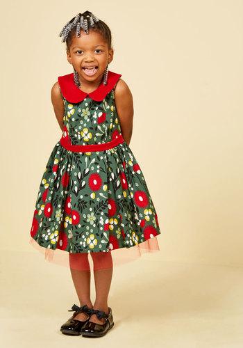  Siena's Fa La La Lovely Dress - 2t-8y In 2t