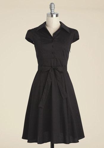 Soda Fountain A-line Dress In Cola In S