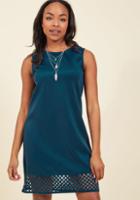Modcloth Always Time For Diamonds Shift Dress