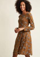 Modcloth Can't Wing 'em All Sweater Dress In S