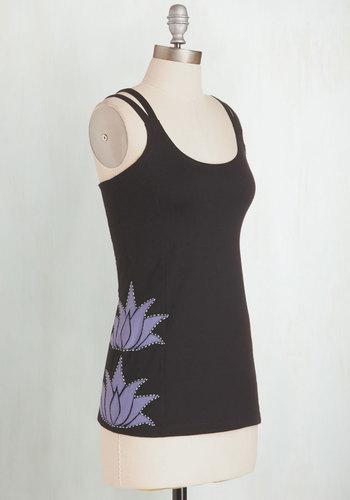 Synergy At A Moment's Lotus Athletic Top