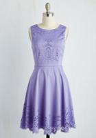  Invitation Designer Dress In Amethyst In M