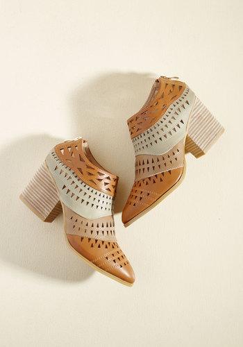  Lively In Layers Block Heel Bootie In 11