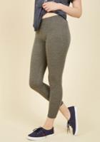  Laid-back Lounging Leggings In Grey In 3x