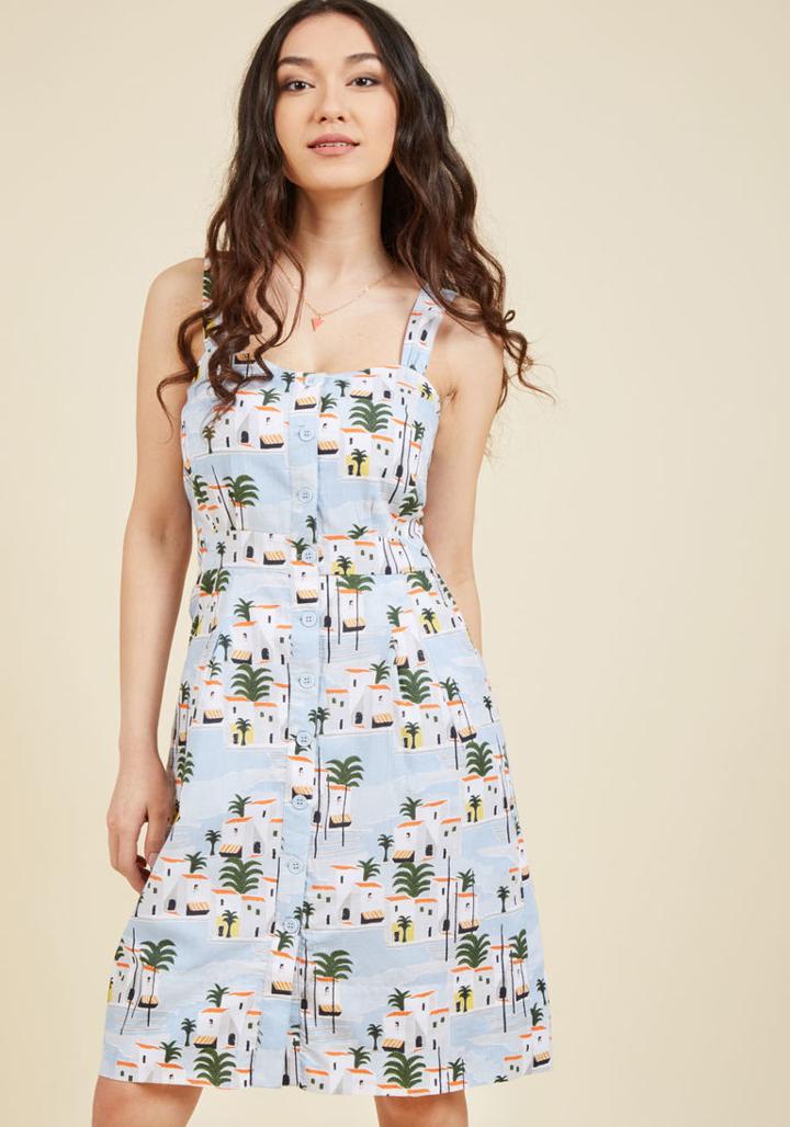 Destination Elation Cotton Dress In S