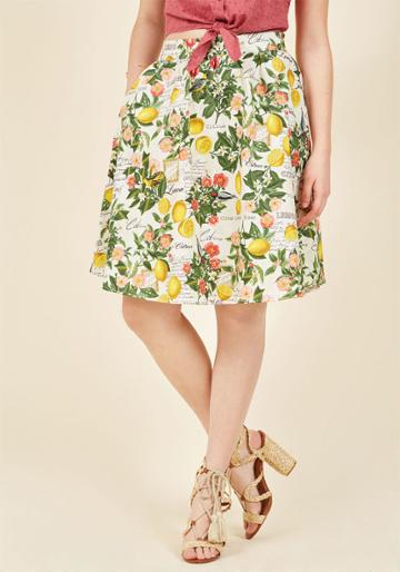  Presh Squeezed Skirt In M