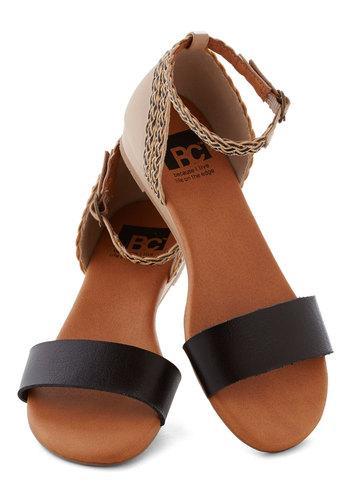 Bc Shoes/seychelles Llc Lakeview Lodge Sandal In Black From Modcloth