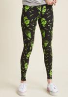 Banned Banned Like Monster Like Daughter Neon Leggings In 2x