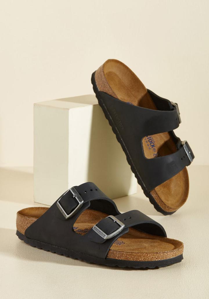 Birkenstock Strappy Camper Sandal In Black - Narrow