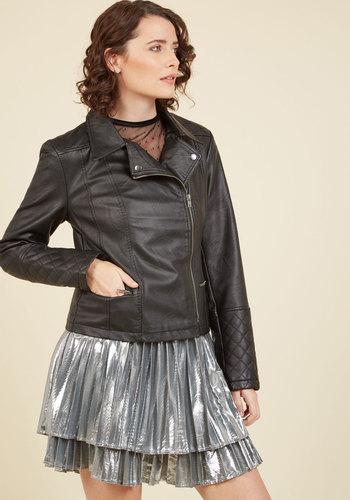  Means To An Edge Jacket In Black In Xs