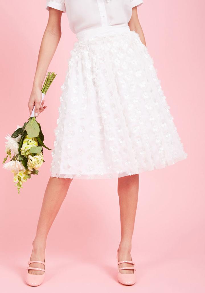 Altogether Exquisite A-line Skirt In Xs