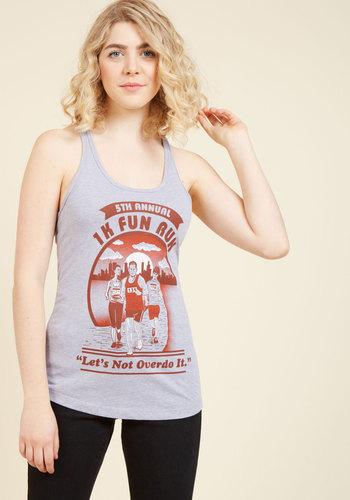 The Longest Yard Dash Tank Top In M