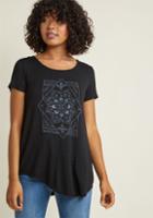 Modcloth Ensemble Ambience T-shirt In Xs