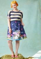  Style Study A-line Skirt In Pond In 2x