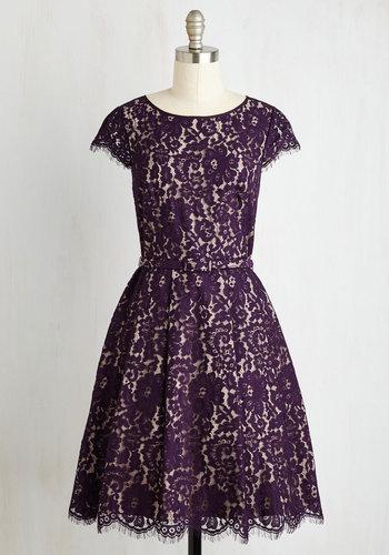 Elizajglllapparelgroup Left In A Spin Dress In Purple