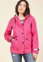  Rainy Day Dreamer Waterproof Jacket In Punch In 4