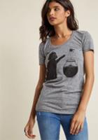 Modcloth The Power Of Purr-suasion T-shirt In 4x