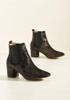  Haute And About Velvet Bootie In Black In 6