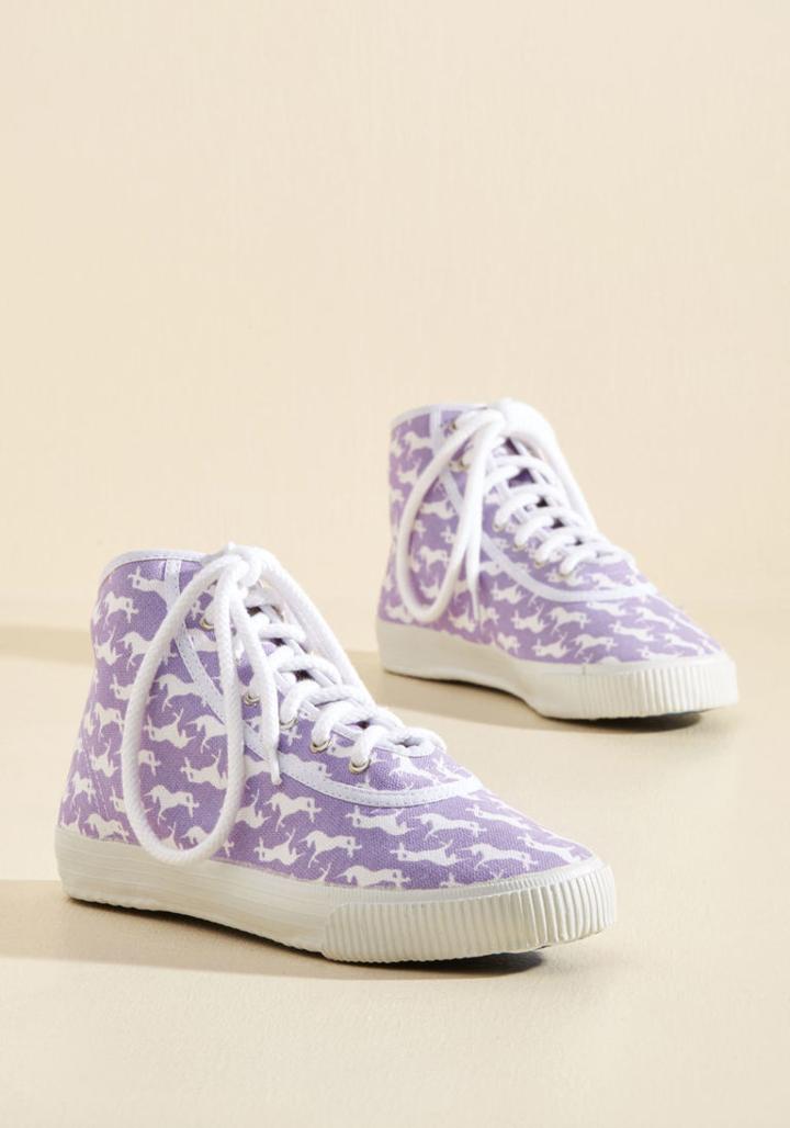 Everyday Energetic Sneaker In Purple Unicorn In 36