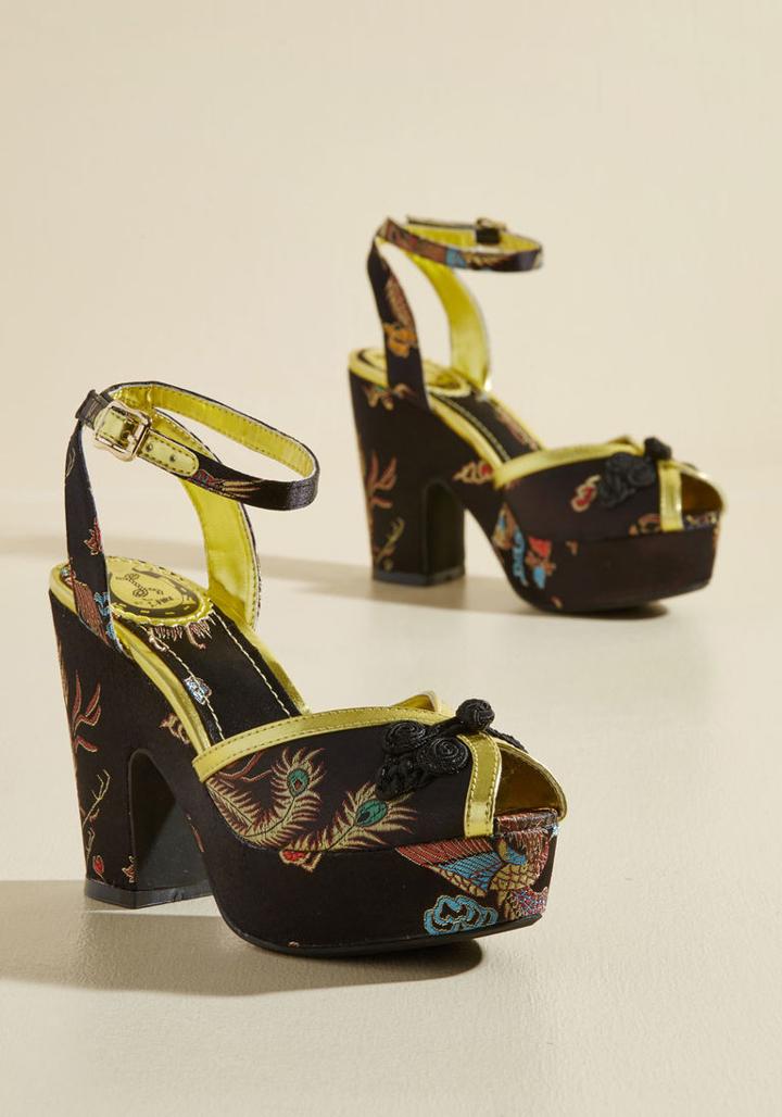 Misslfire In The Name Of Nineties Block Heel