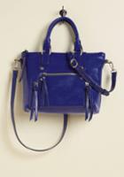 Modcloth At The Carry Least Bag In Sapphire