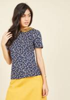  Workday Whimsy Floral Top In 6 (uk)