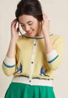 Palava Palava Nourished By Nature Cardigan In Birds In Xxl
