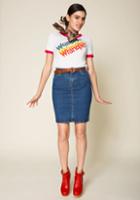  Wrangler Dependable Denim Skirt In S