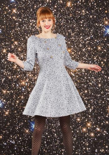 In The Mix Knit Dress In Paisley In Xxs