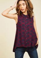  Supported Scientist Sleeveless Top In Elephants In 2x