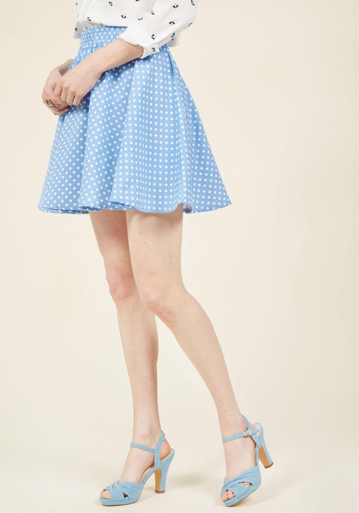  The Retro Remedy Mini Skirt In L