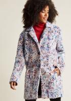 Stevemadden Confetti Wap Coat In L