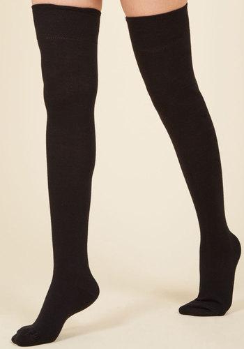  Knee I Say More? Thigh Highs In Black