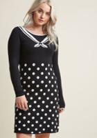 Blutsgeschwister Blutsgeschwister Sailor Way Sweater Dress In Black In M