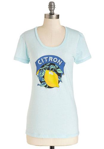 Headlineshirts Fruit The Breeze Tee In Citron