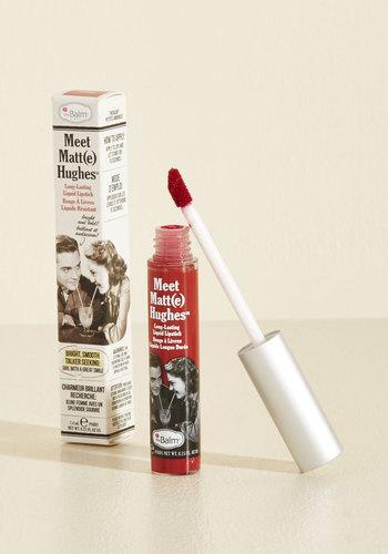  In No Time Matte Liquid Lipstick In Dark Red