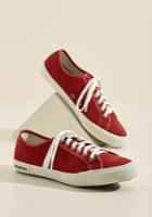  Takes Fun To Know Fun Suede Sneaker In Cardinal In 5.5