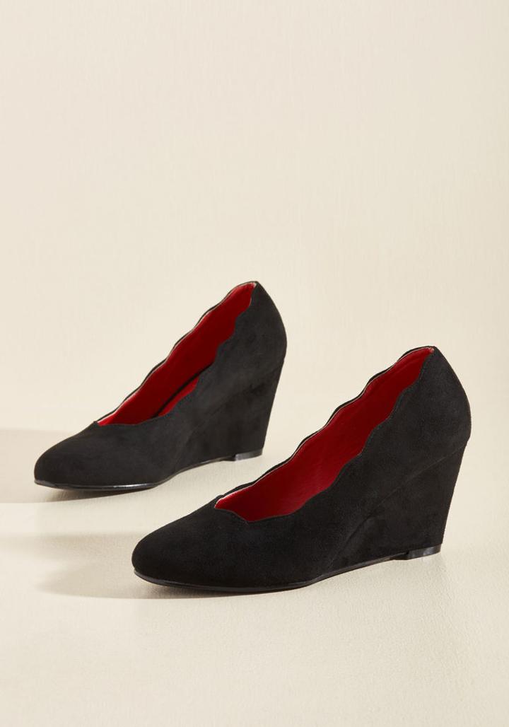 Modcloth Stride Here, Stride Now Wedge