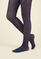Modcloth Layer It On Tights In Navy