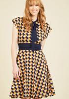 Modcloth Style Professional Symposium A-line Dress