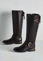 Modcloth On Vocation Time Boot In Black In 5.5