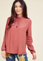 Exemplary Ensemble Long Sleeve Top In M