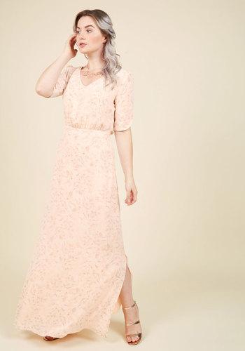  Sweetly Swaying Maxi Dress In 0