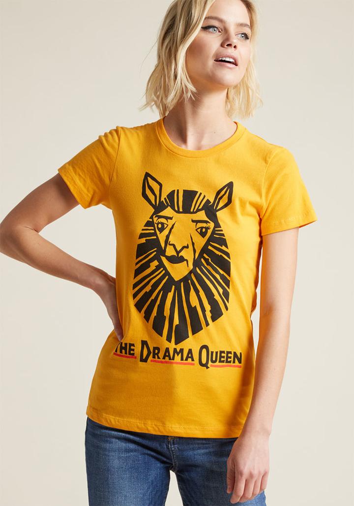 Modcloth Powerful Personality Graphic Tee In M